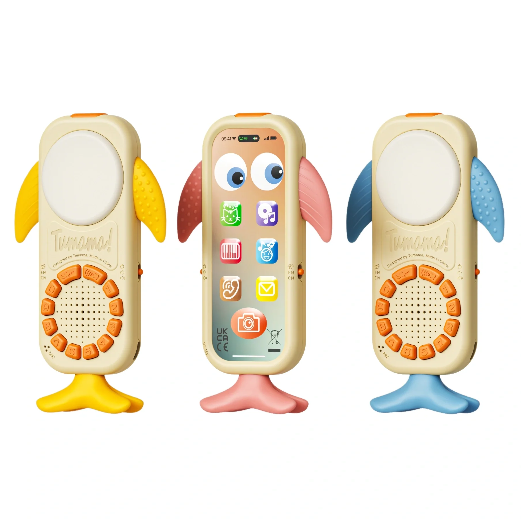 Whale Double-Sided Mobile Phone & Remote Control - Rechargeable