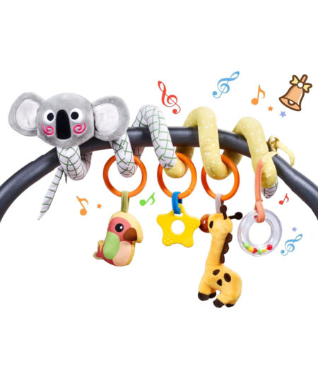 Koala Spiral Toy/ Textured Play Activity Toy for Sensory Exploration & Engagement