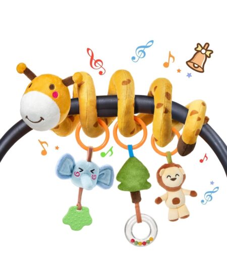 Giraffe Spiral Toy/ Textured Play Activity Toy for Sensory Exploration & Engagement