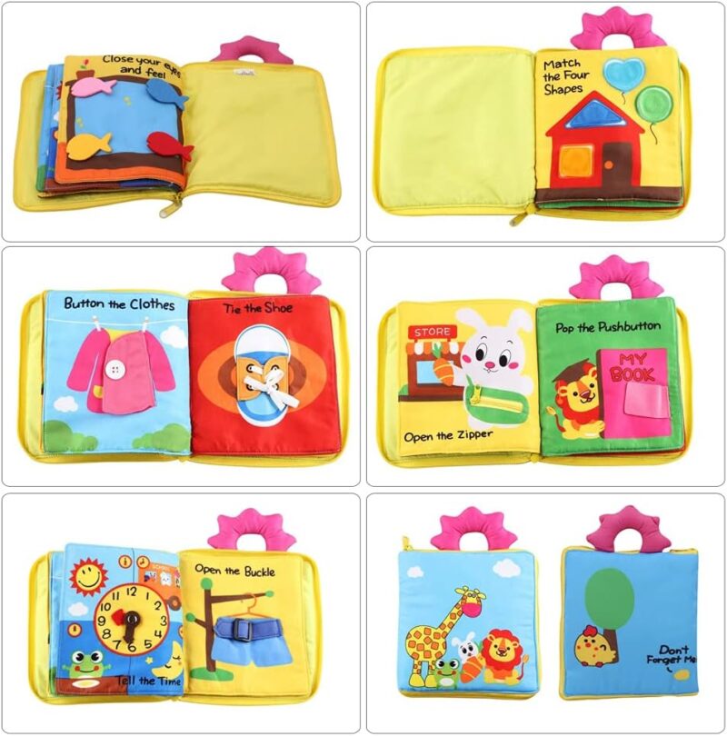 Baby Cloth Busy Book - Image 2