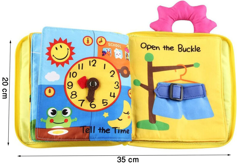 Baby Cloth Busy Book - Image 6