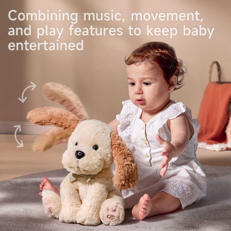 Animated Plush Dog, Interactive Singing Talking Puppy Dog - Image 5