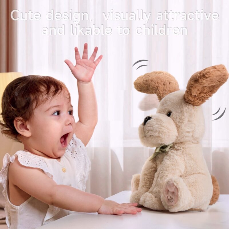 Animated Plush Dog, Interactive Singing Talking Puppy Dog - Image 6