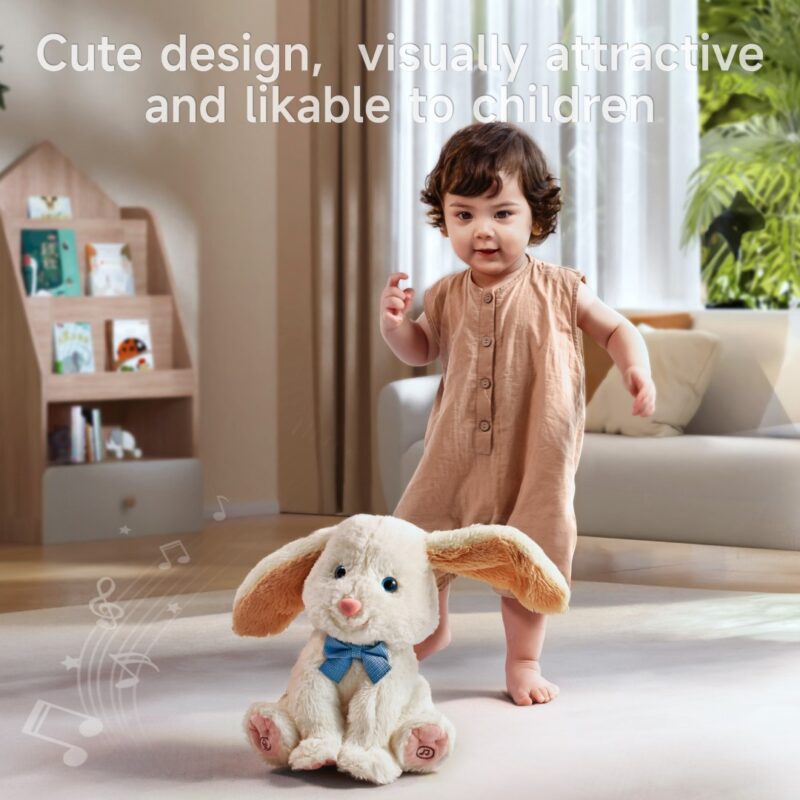 Animated Plush Bunny, Interactive Singing Talking Rabbit Bunny (Coming Soon) - Image 6