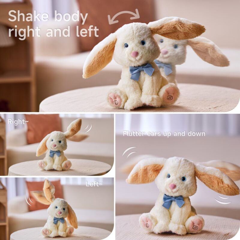 Animated Plush Bunny, Interactive Singing Talking Rabbit Bunny (Coming Soon) - Image 4