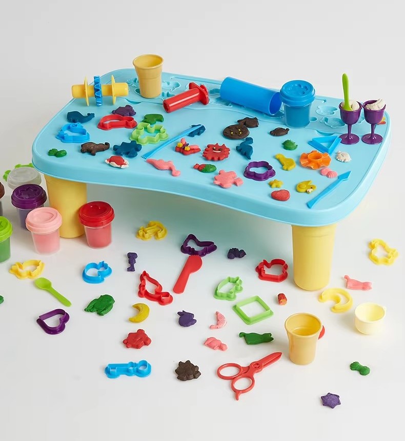 Multi-Functional Clay Table