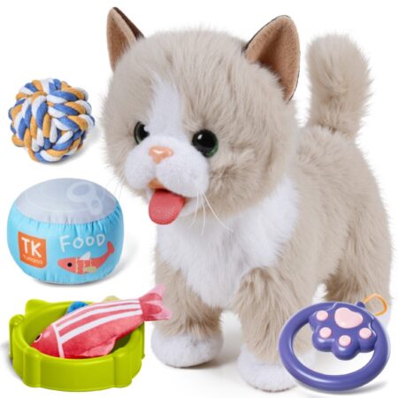 Lilly Cat - Realistic Interactive Toy that Walks and Meows