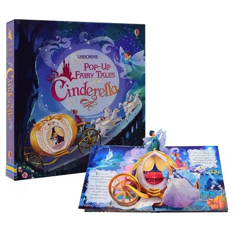 Pop-up Fairy Tales Cinderella 3D Book