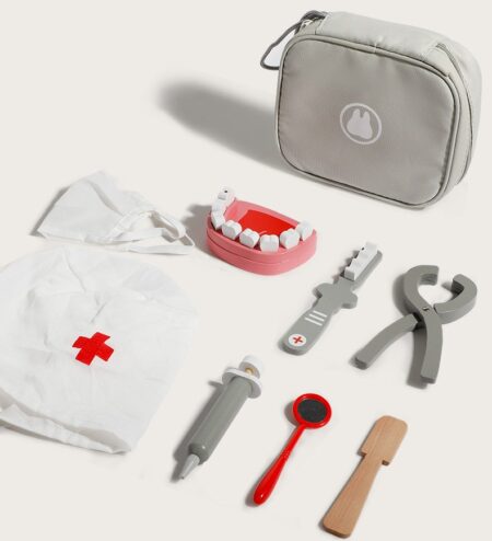Wooden Dentist Kit