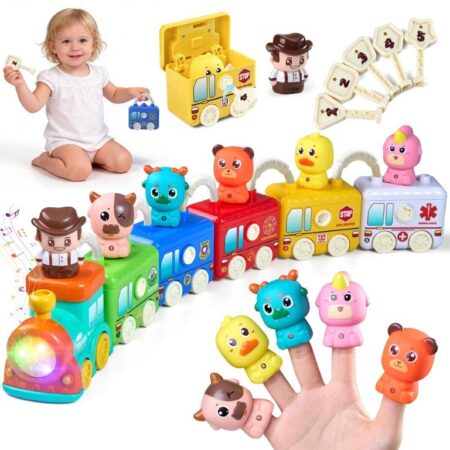Multi-funtional Montessori Learning Train