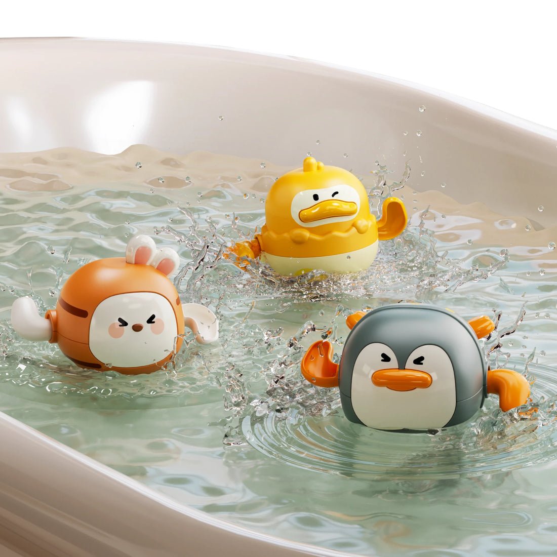 Bathtub Wind Up Swimming Toys