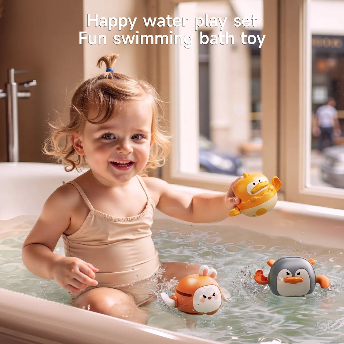 Bathtub Wind Up Swimming Toys - Image 3