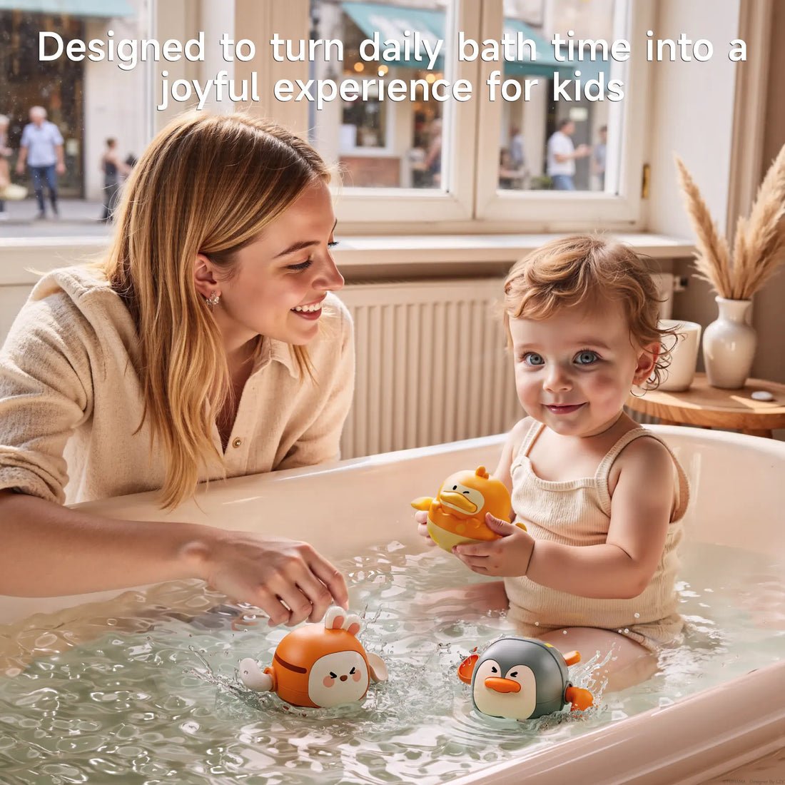 Bathtub Wind Up Swimming Toys - Image 4